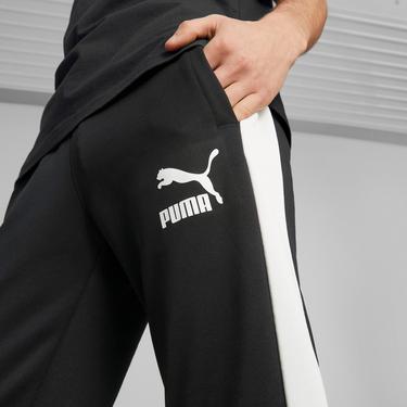  Puma Iconic T7 Track Erkek Siyah Eşofman Altı