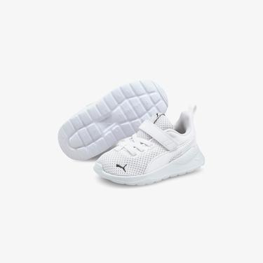  Puma Anzarun Lite Ac Çocuk Logolu Beyaz Spor Ayakkabı