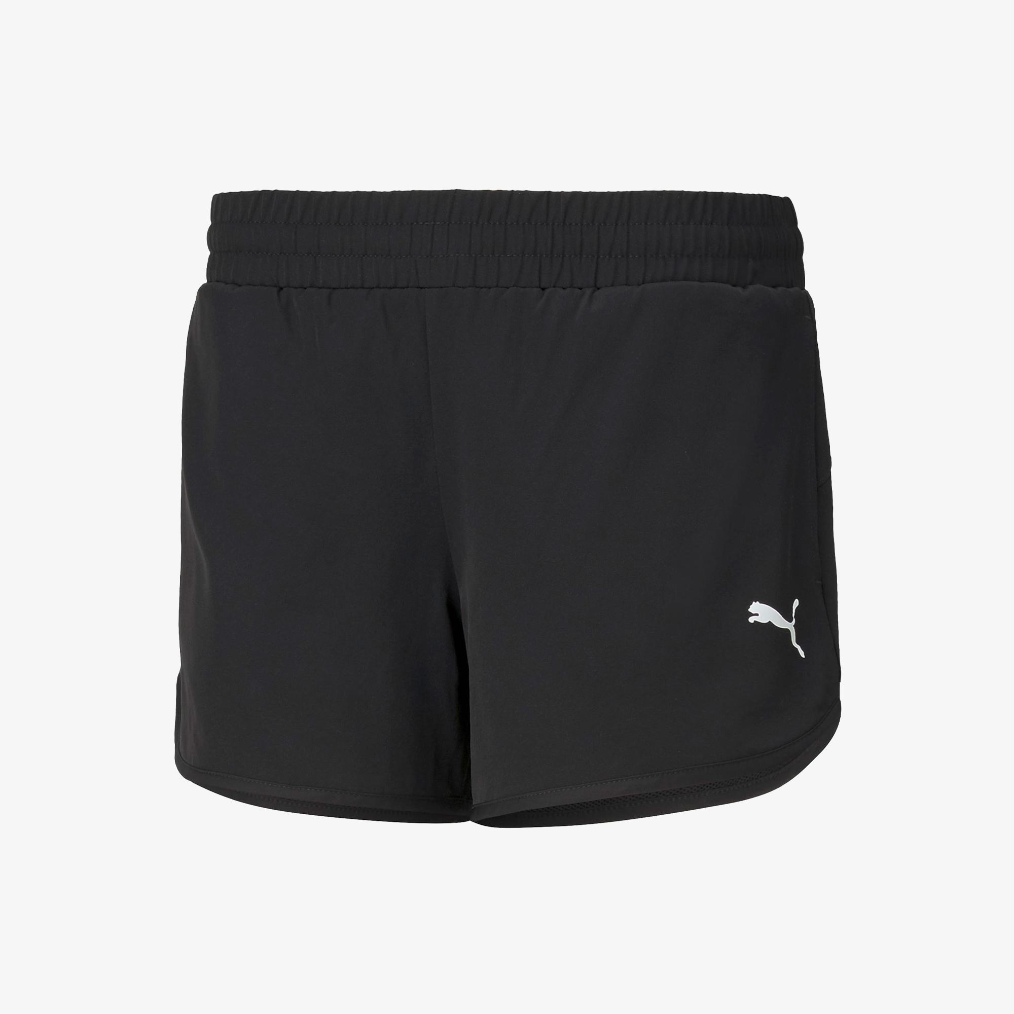 Puma Active 4" Woven Kadın Siyah Şort