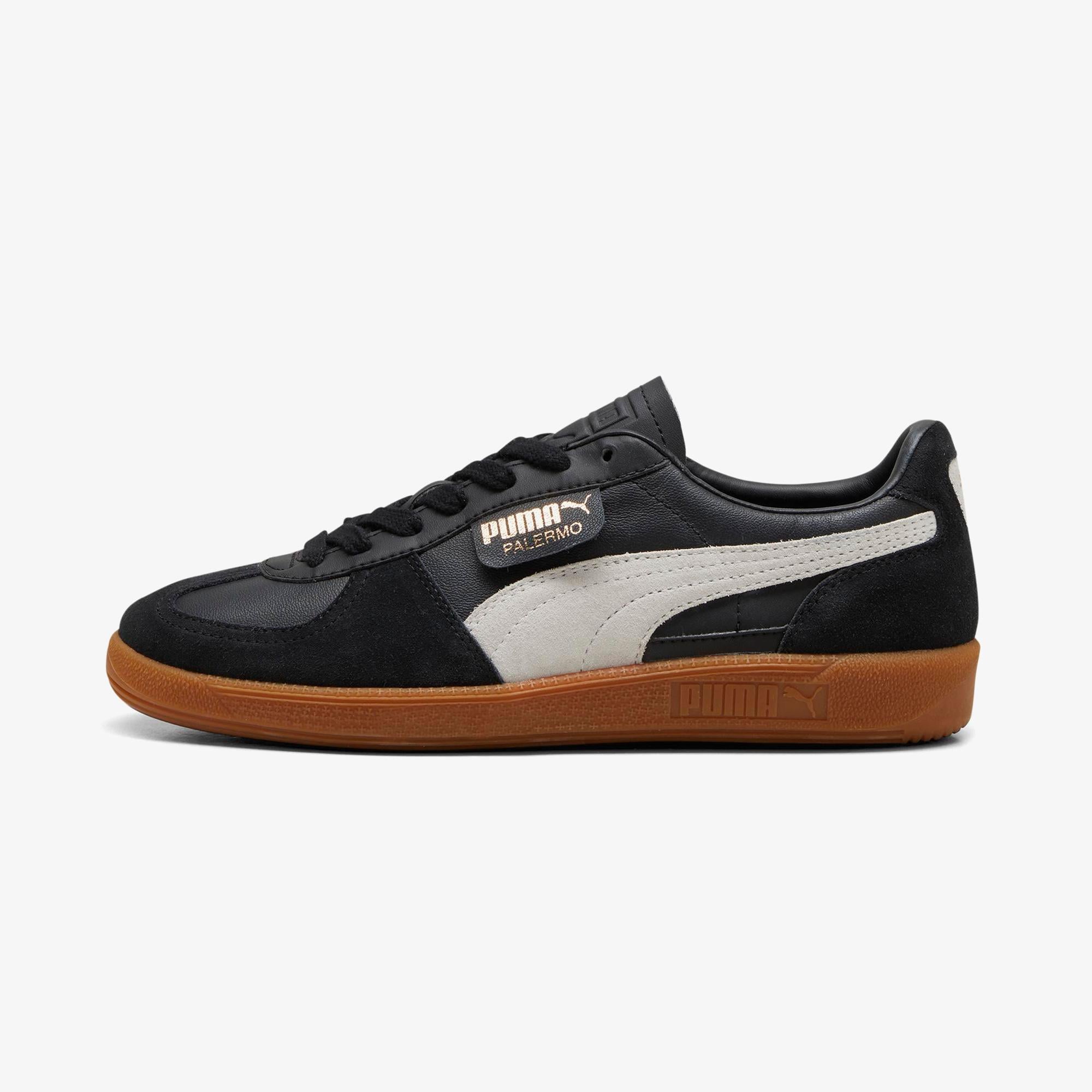 Puma Palermo Leather Unisex Siyah Spor Ayakkabı