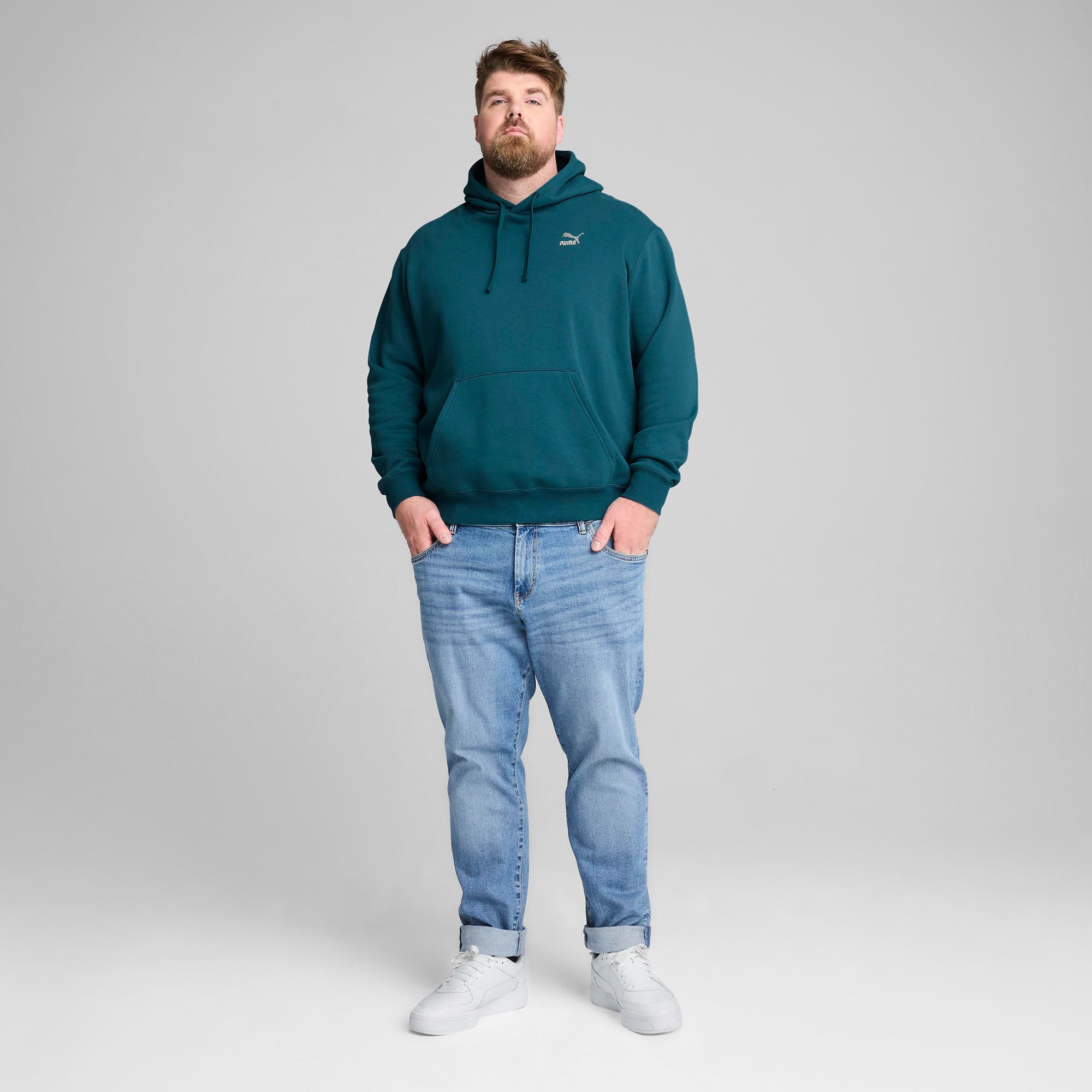  Puma Classics Erkek Yeşil Sweatshirt