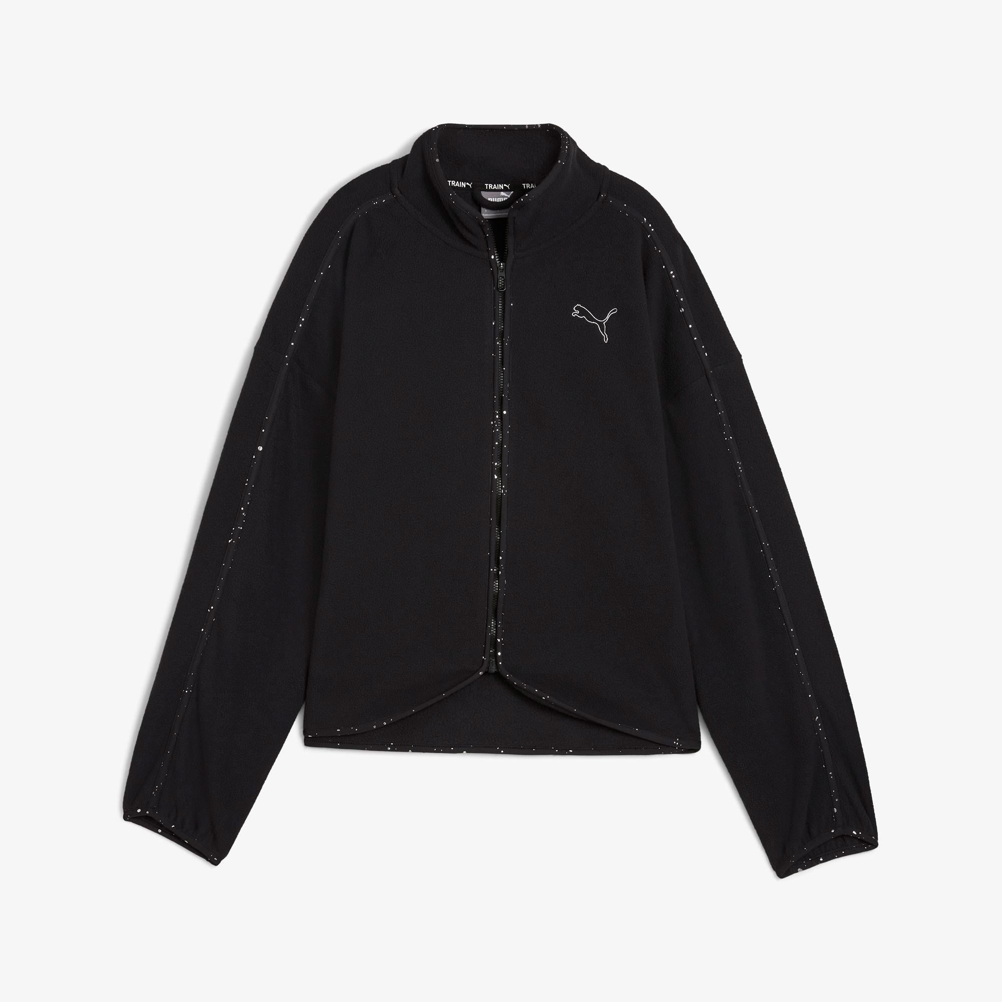 Puma Intergalactic Fleece Fz Kadın Siyah Ceket