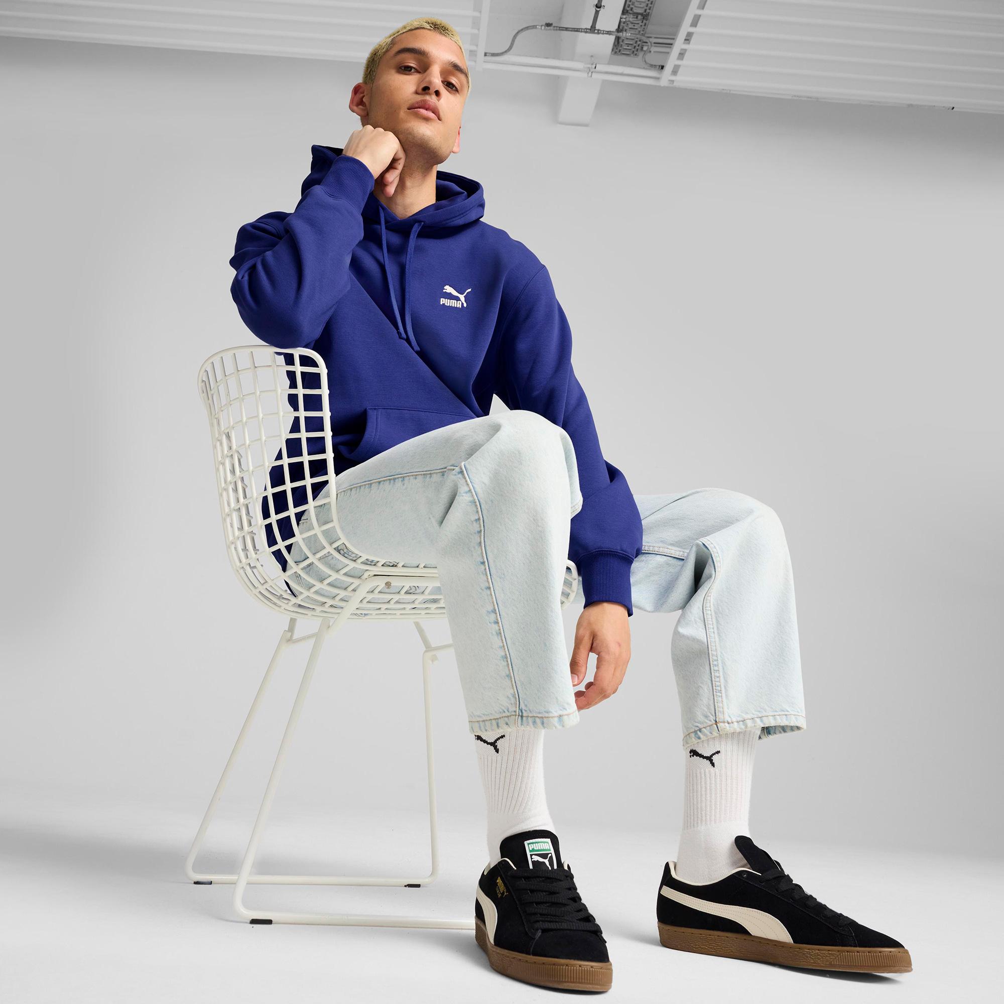 Puma Classics Erkek Mor Sweatshirt