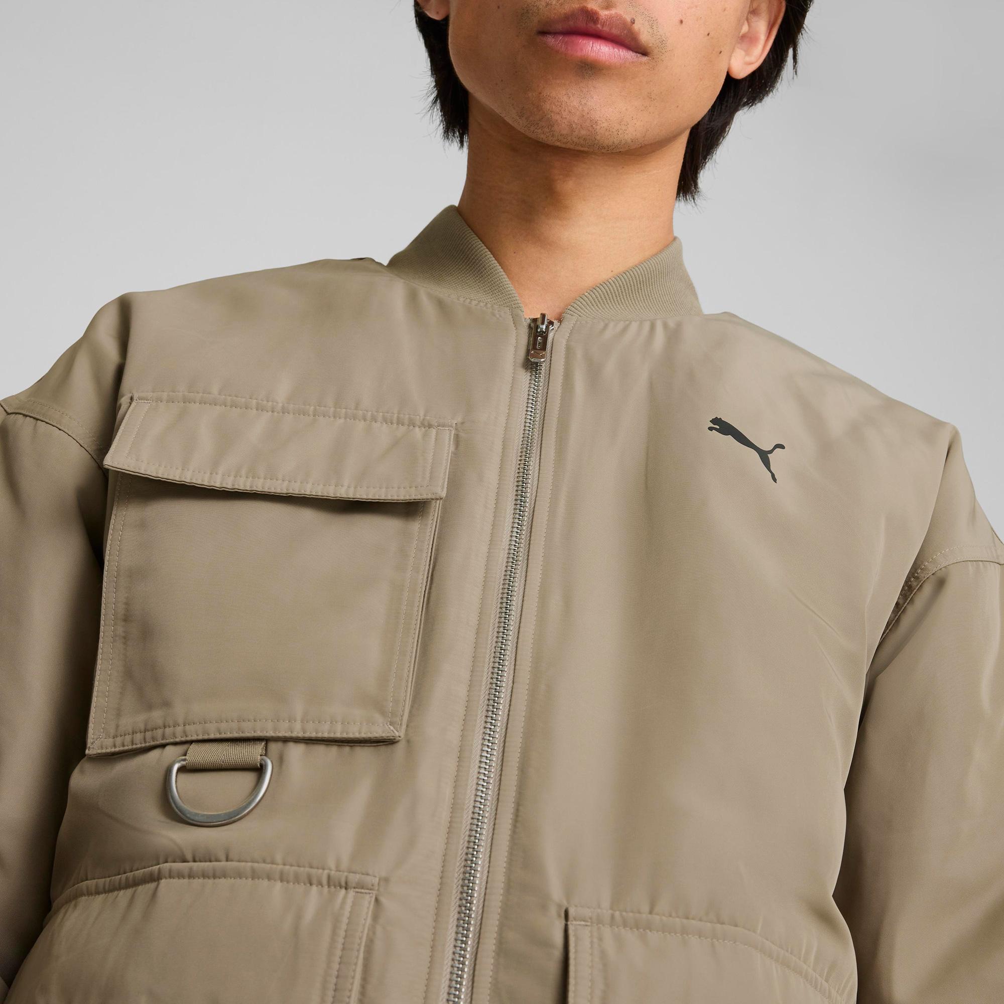 Puma Bomber Unisex Haki Ceket