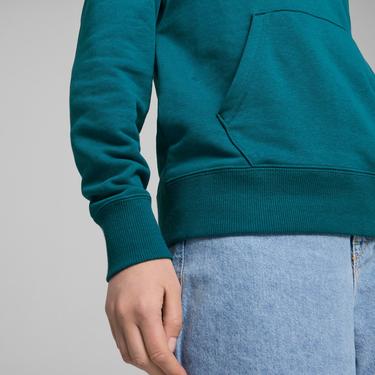  Puma Classics Shiny Logo Kadın Yeşil Sweatshirt