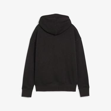  Puma Classics Shiny Logo Kadın Siyah Sweatshirt