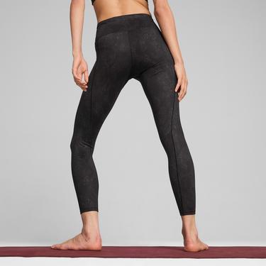  Puma Studio Hw 7/8 Aop Kadın Siyah Tayt