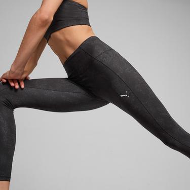  Puma Studio Hw 7/8 Aop Kadın Siyah Tayt