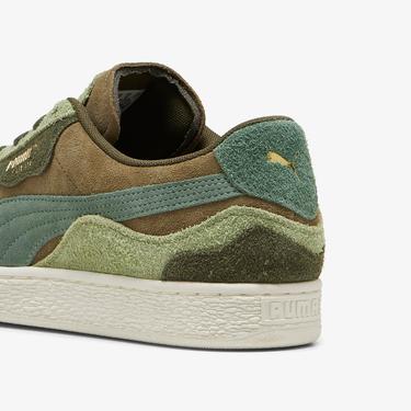  Puma Suede Trippy Unisex Yeşil Spor Ayakkabı