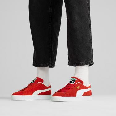 Puma Suede Classic Unisex Kırmızı Spor Ayakkabı