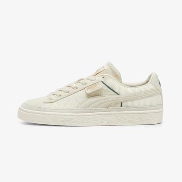  Puma Suede Palm Tree Crew Unisex Beyaz Spor Ayakkabı