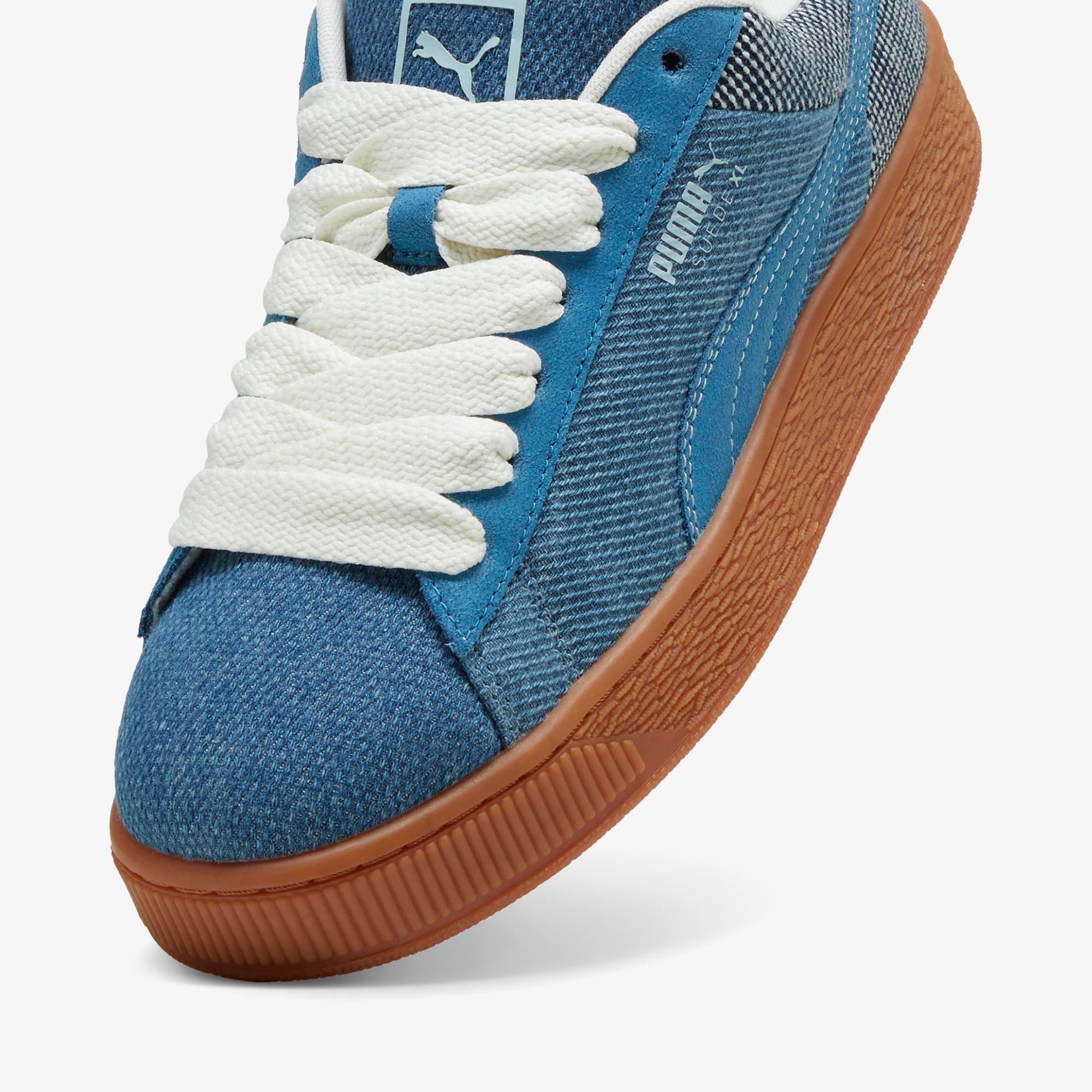 Puma Suede Xl Denim Unisex Mavi Spor Ayakkabı