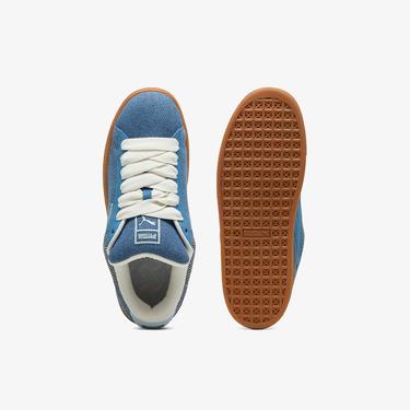  Puma Suede Xl Denim Unisex Mavi Spor Ayakkabı
