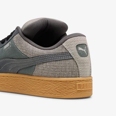  Puma Suede Xl Denim Unisex Gri Spor Ayakkabı