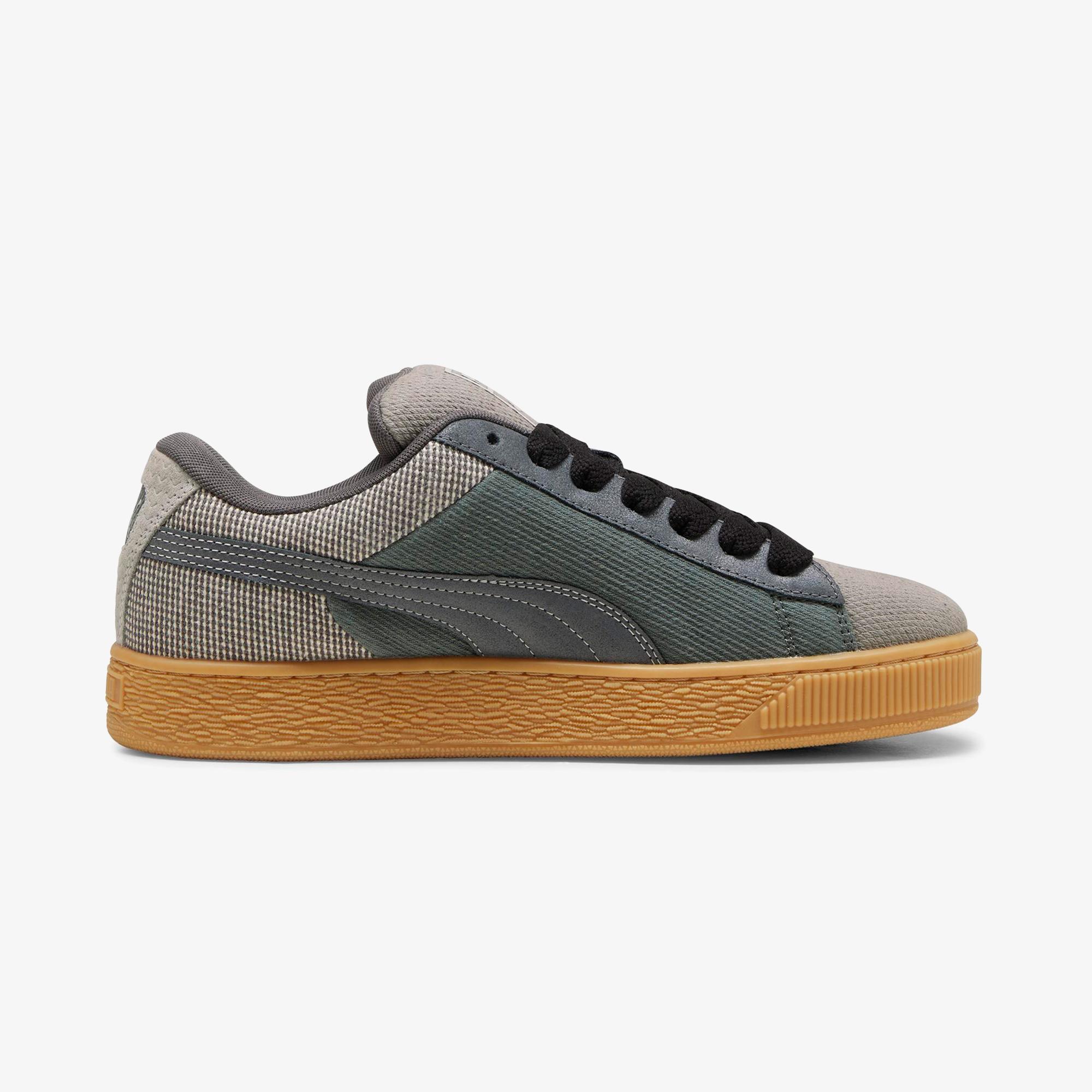 Puma Suede Xl Denim Unisex Gri Spor Ayakkabı