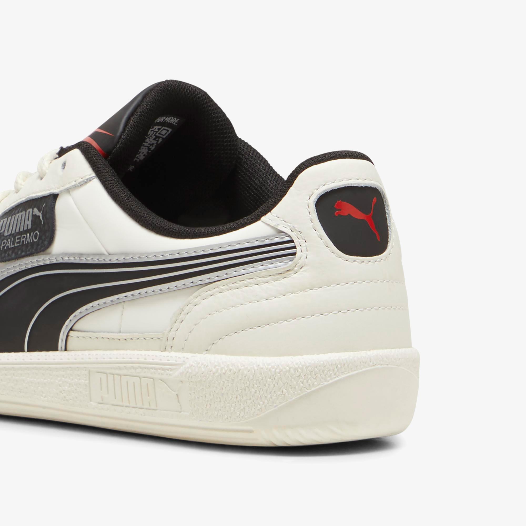 Puma Palermo W-Moto Ball Kadın SKrem Rengi Spor Ayakkabı