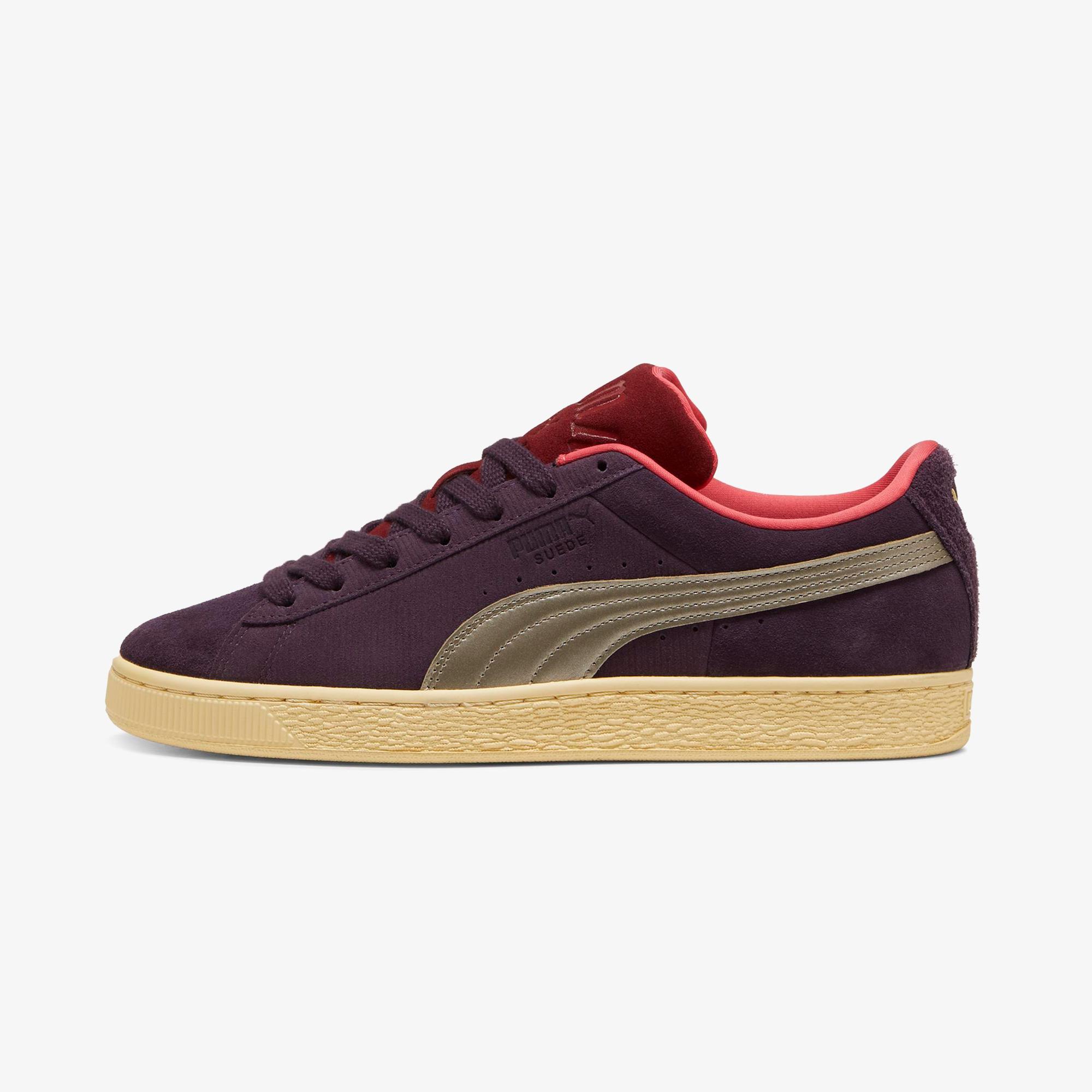 Puma Suede Play Paris Unisex Bordo Spor Ayakkabı
