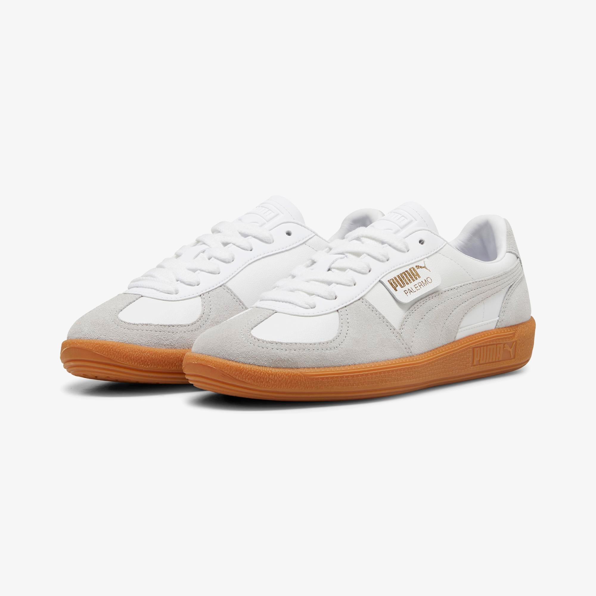 Puma Puma Palermo Lth Unisex Beyaz Spor Ayakkabı Sneaker | FashFed Beyaz - 4. görsel