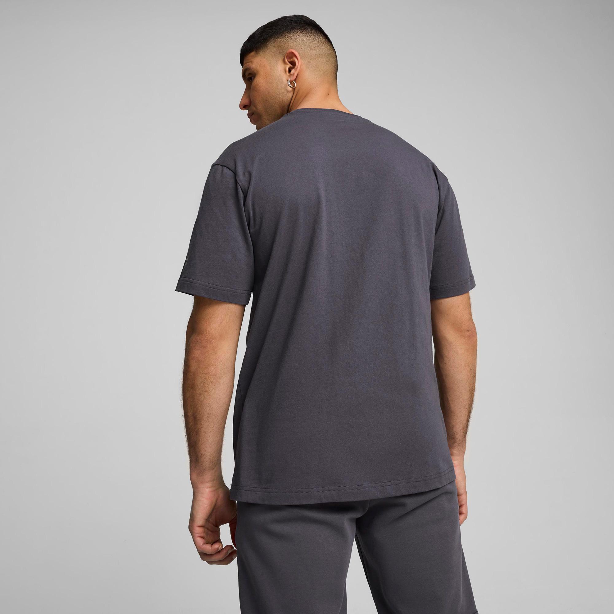 Puma Rad/Cal Erkek Gri T-Shirt