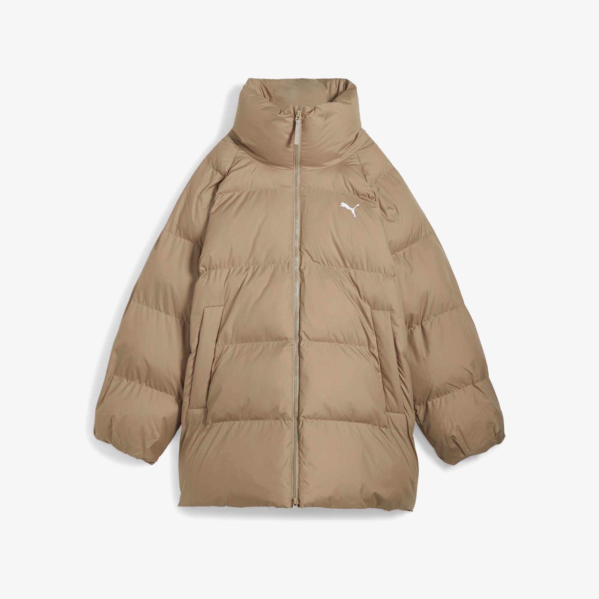 Puma Oversized Puffer Kadın Bej Mont