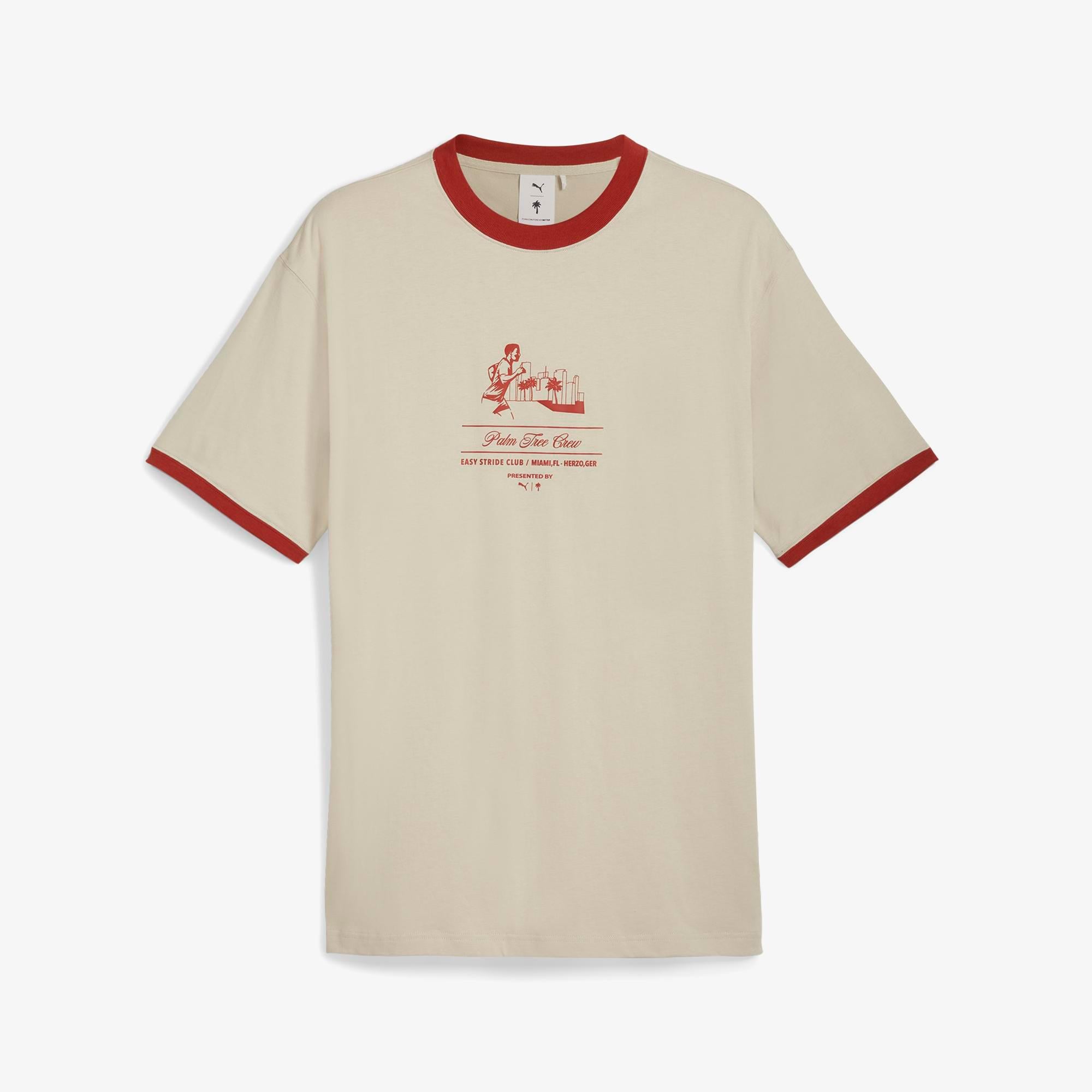 Puma Puma X Ptc Ringer Erkek Bej T-Shirt