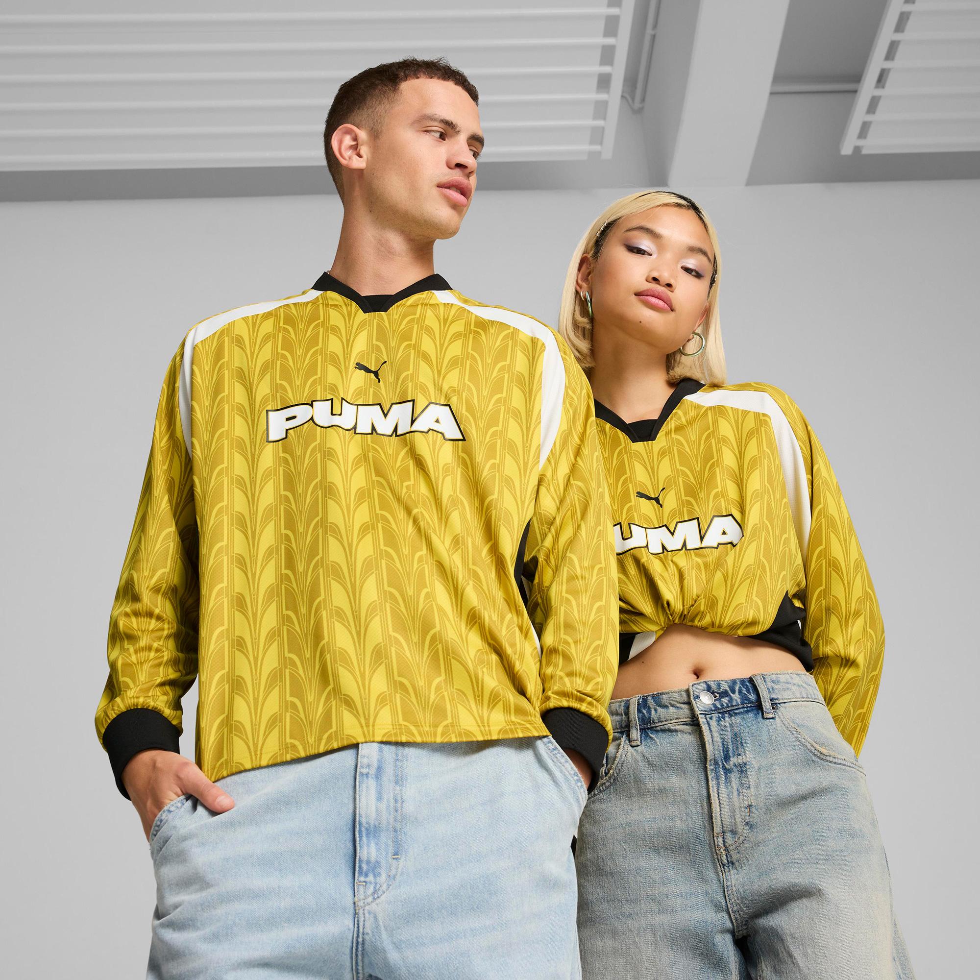 Puma Football Jersey Erkek Sarı T-Shirt