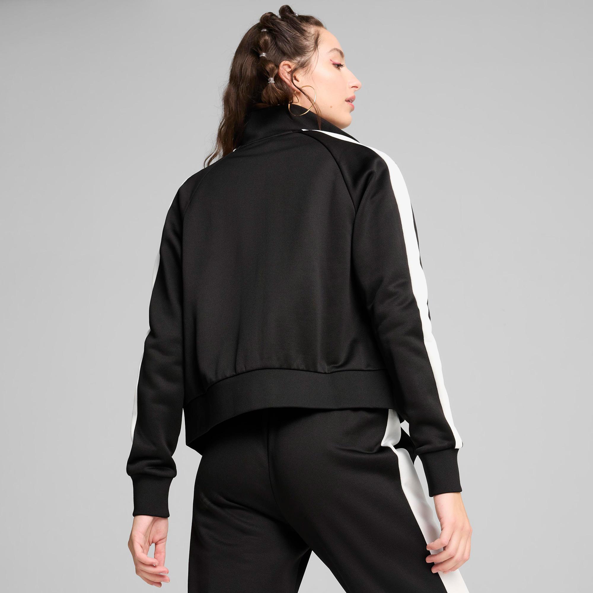 Puma Iconic T7 Track Kadın Siyah Eşofman Üstü