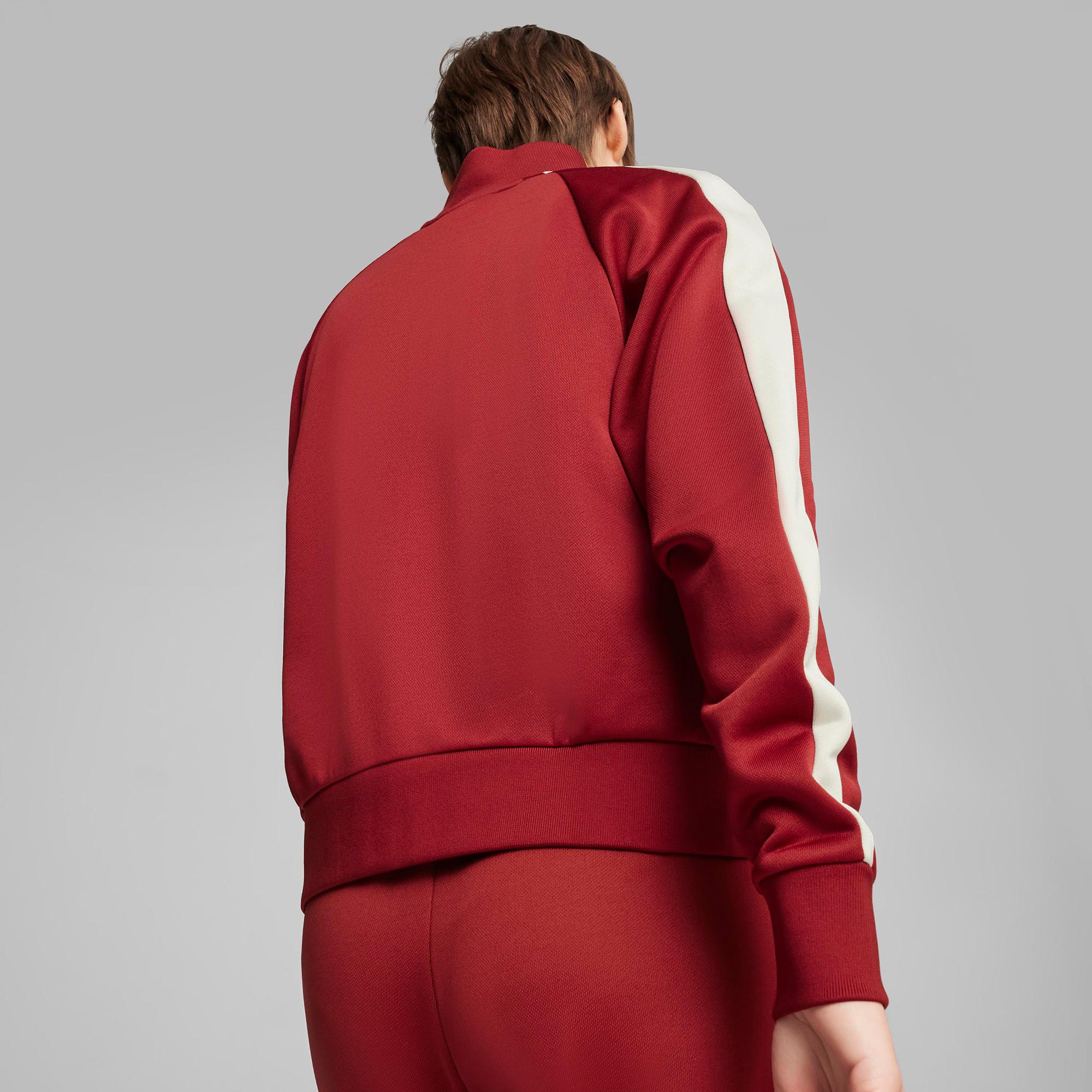 Puma Iconic T7 Track Kadın Kırmızı Eşofman Üstü