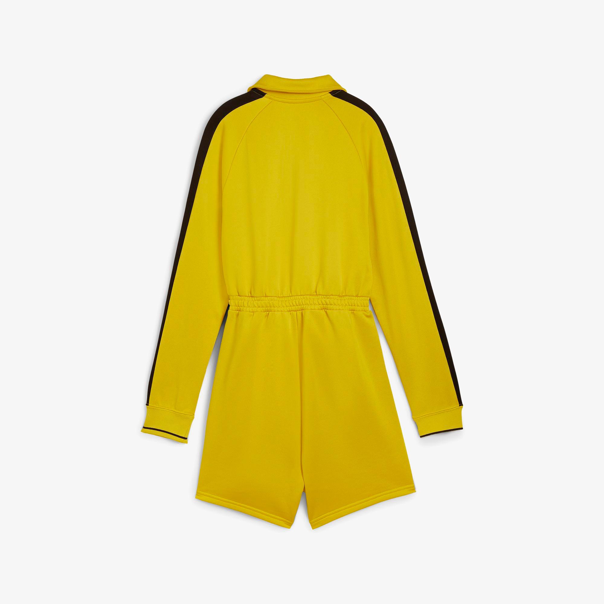 Puma T7 Romper Kadın Sarı Tulum