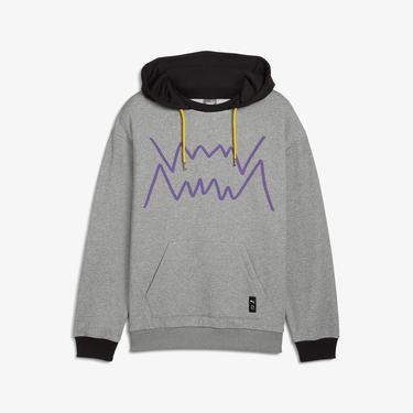  Puma Jaws Core2.0 Erkek Gri Sweatshirt
