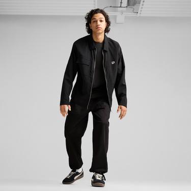  Puma Downtown Relaxed Erkek Siyah Ceket