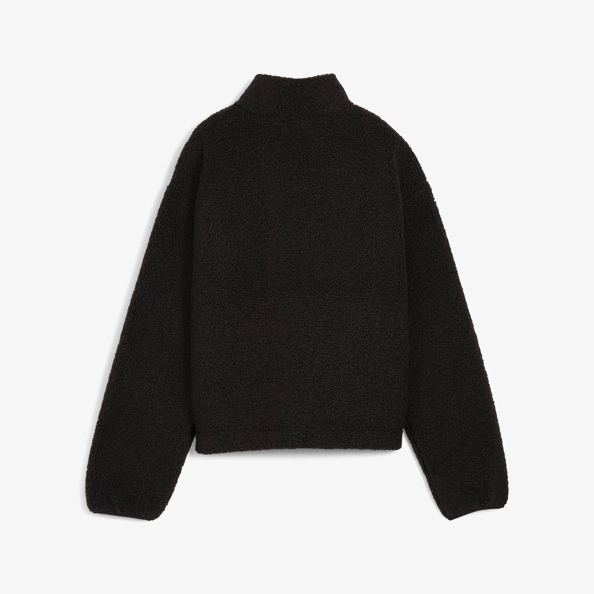 Puma Classics Winterized Half-Zip Kadın Siyah Sweatshirt