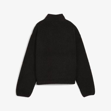  Puma Classics Winterized Half-Zip Kadın Siyah Sweatshirt
