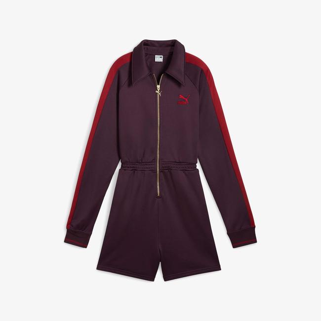  Puma T7 Romper Kadın Mor Tulum