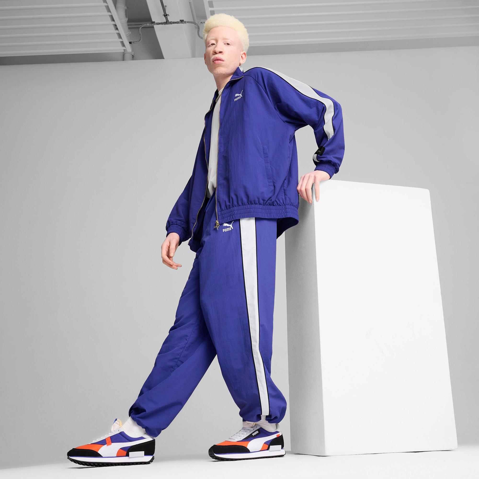 Puma T7 Play.Paris. Track Jack Unisex Mavi Eşofman Üstü