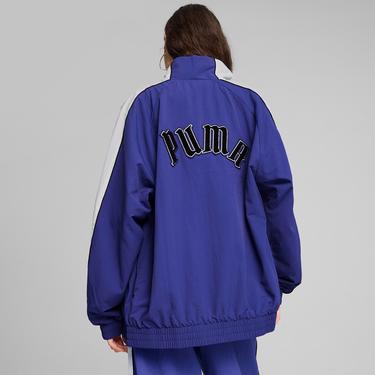  Puma T7 Play.Paris. Track Jack Unisex Mavi Eşofman Üstü
