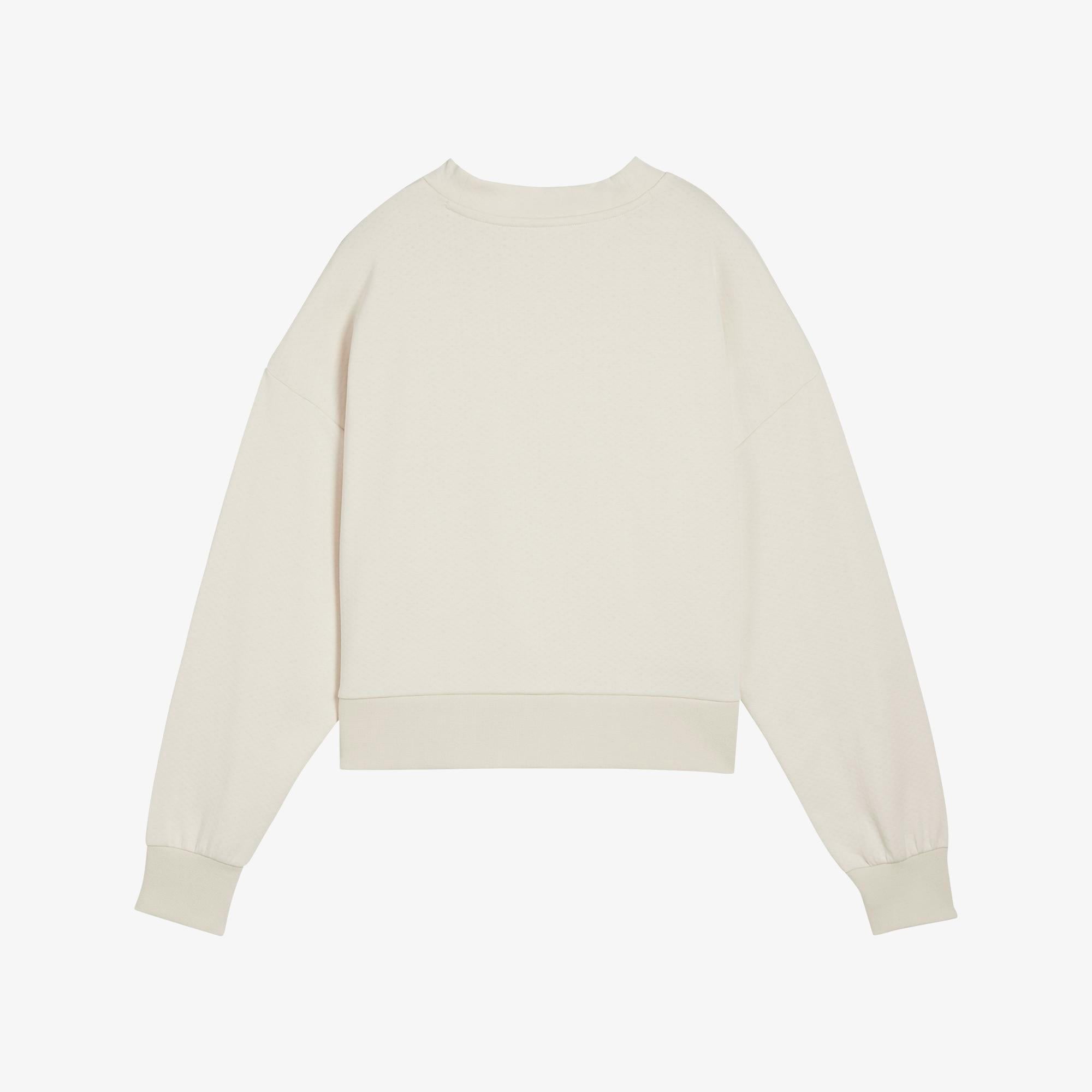 Puma Classics Oversized Crew Kadın Beyaz Sweatshirt