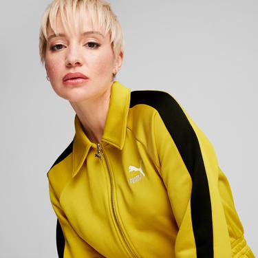  Puma T7 Romper Kadın Sarı Tulum