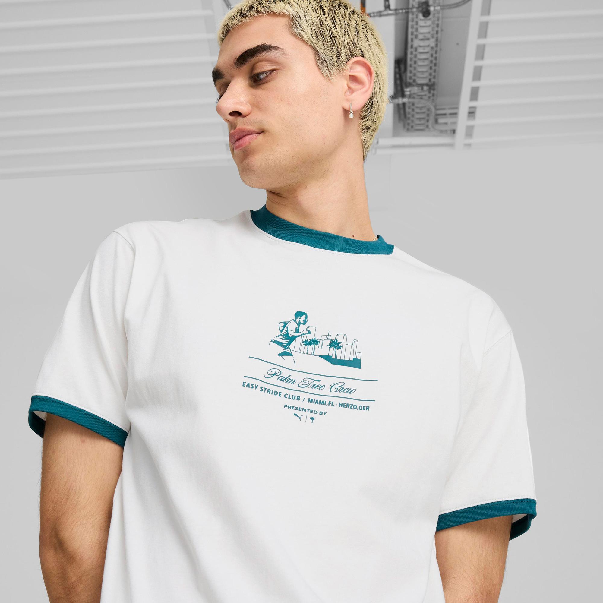 Puma Puma X Ptc Ringer Erkek Beyaz T-Shirt