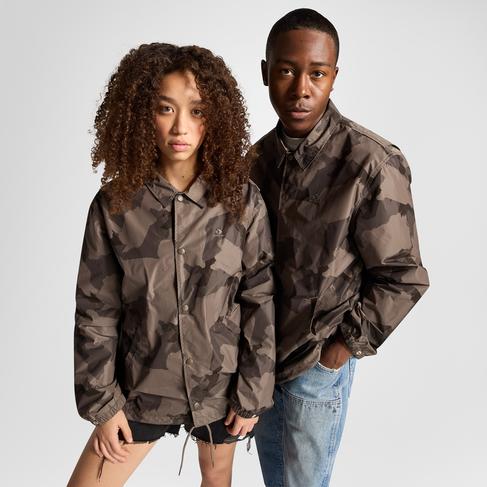  Converse Go-To Unisex Desenli Haki Yağmurluk