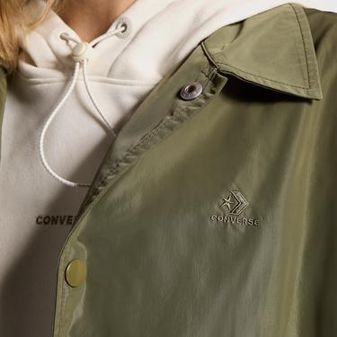  Converse Go-To Unisex Haki Yağmurluk