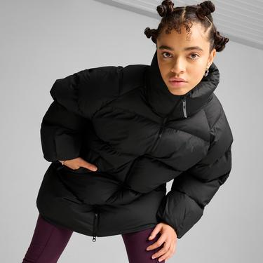  Puma Oversized Puffer Kadın Siyah Mont