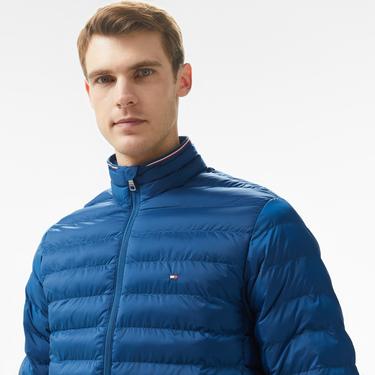  Tommy Hilfiger Core Packable Recycled Erkek Mavi Ceket