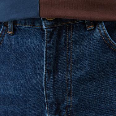  Ucla Benito Nakışlı Erkek Lacivert Denim Pantolon