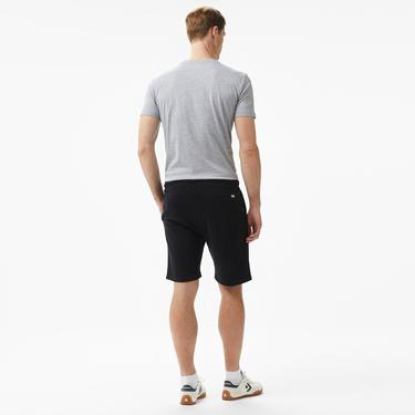  Ucla Randy Baskılı Erkek Siyah Örme Şort