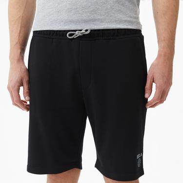  Ucla Randy Baskılı Erkek Siyah Örme Şort