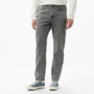  Ucla Benito Nakışlı Erkek Gri Denim Pantolon