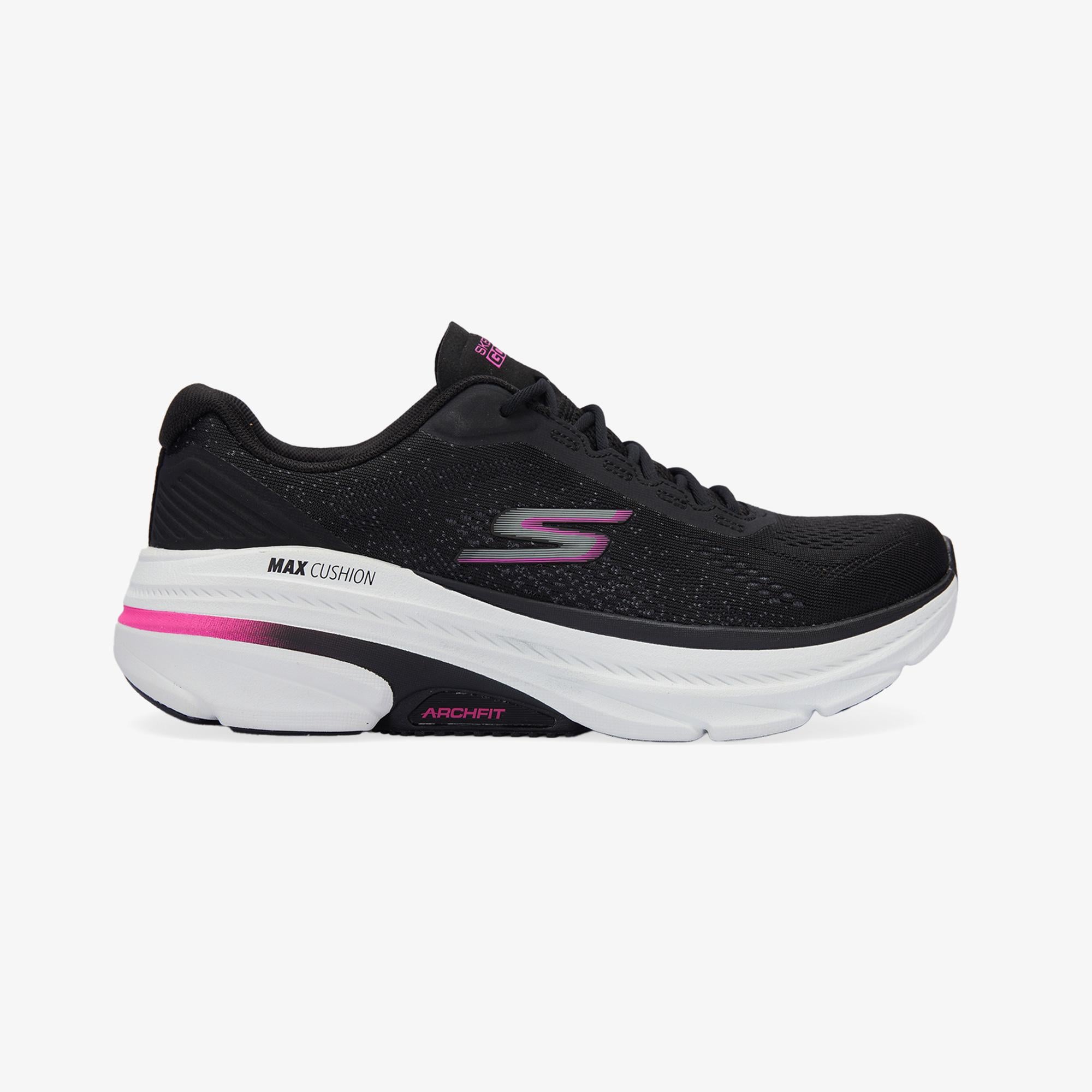 Skechers Max Cushioning Arch Fit 2.0 Avenida Kadın Siyah Koşu Ayakkabısı
