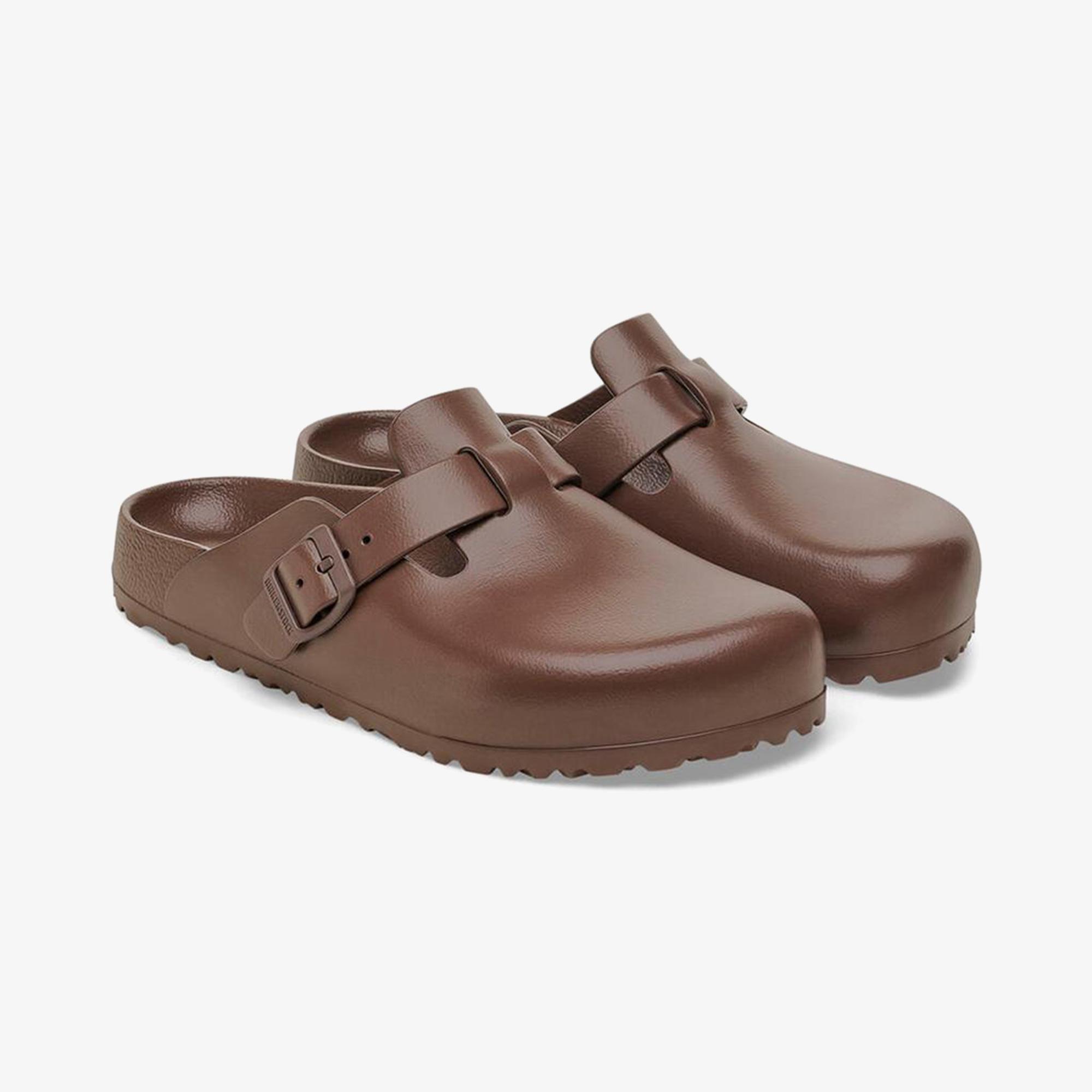 Birkenstock Boston Eva Erkek Kahverengi Terlik