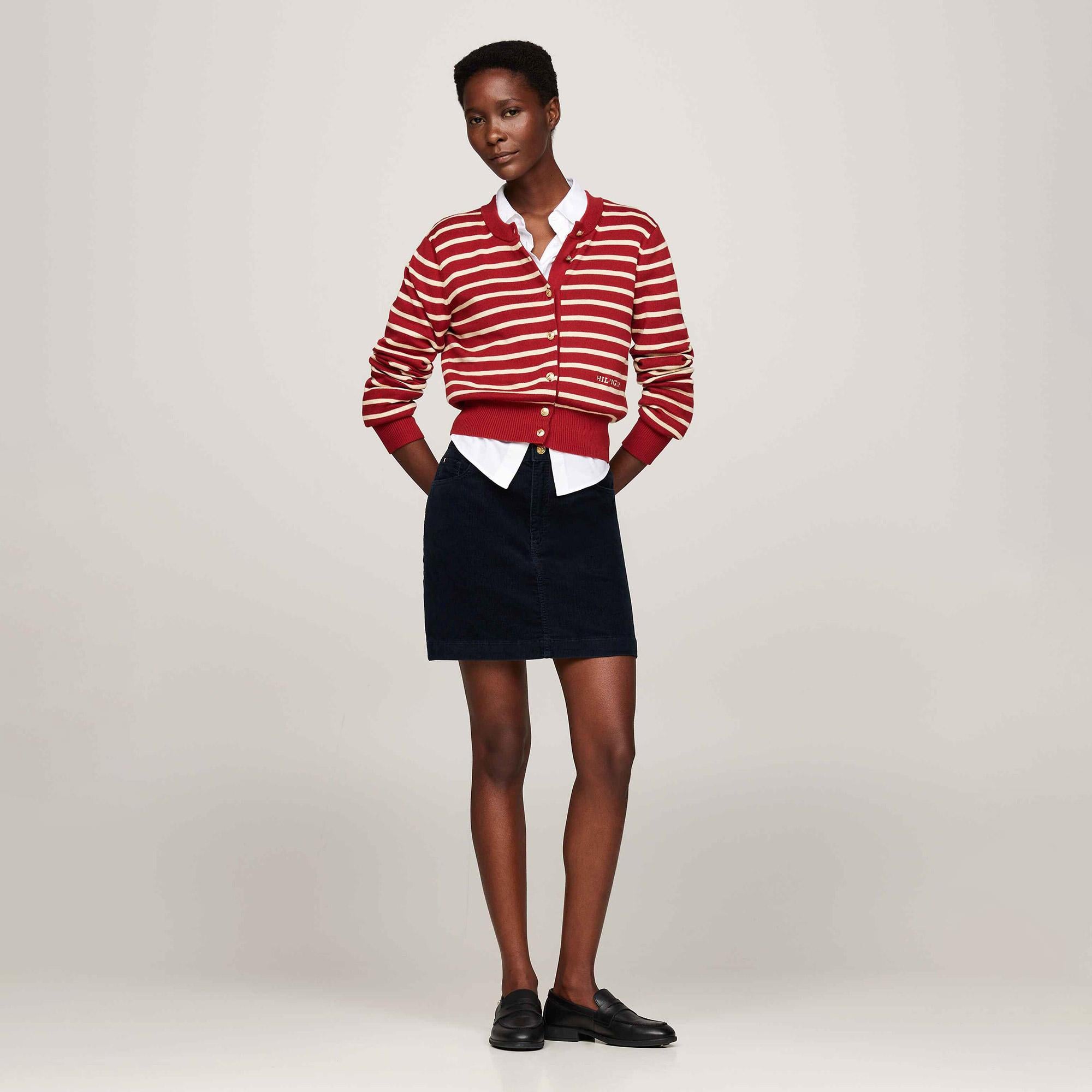 Tommy Hilfiger Kadın Mavi Etek